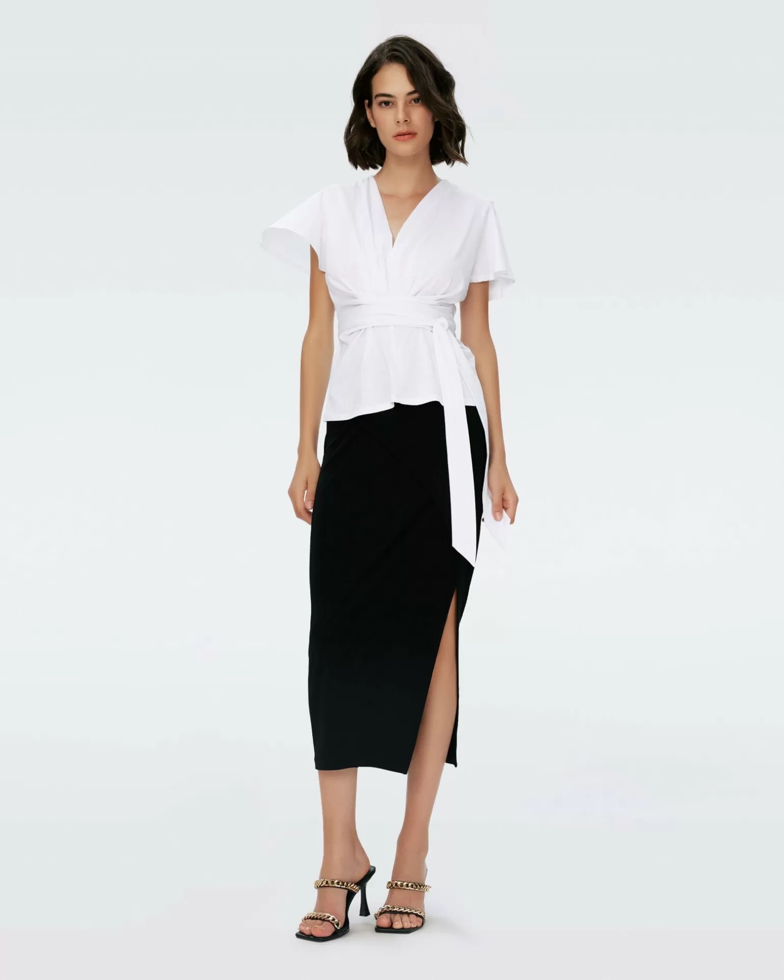 Archer Skirt In Black^Diane von Furstenberg Shop