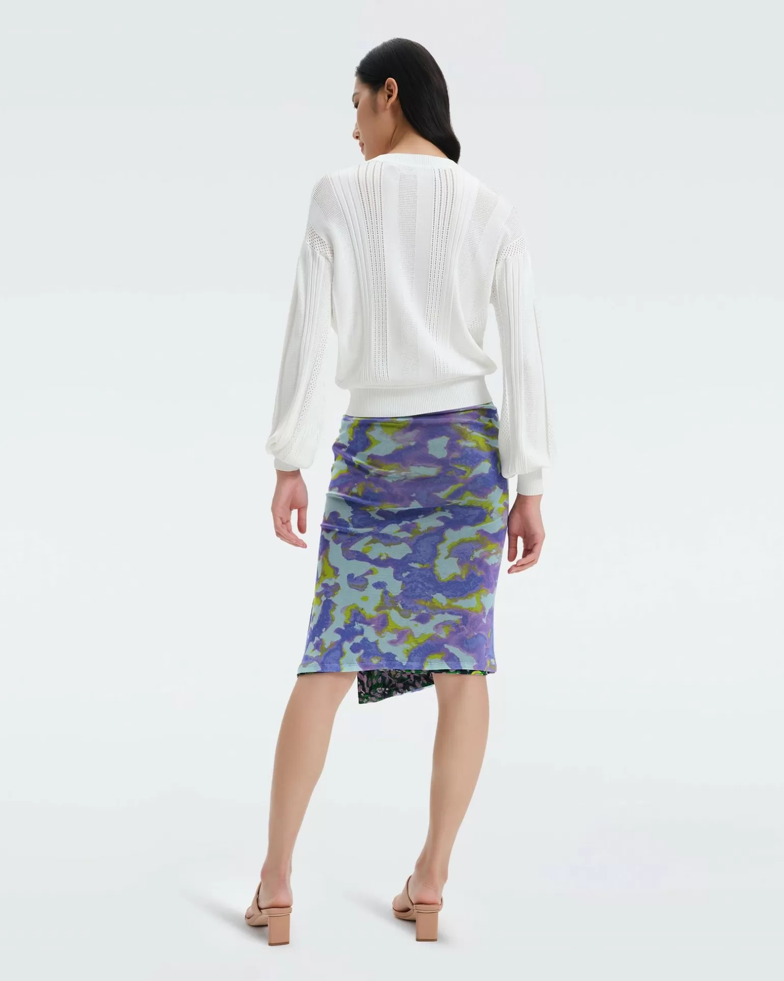 Dariella Reversible Mesh Skirt^Diane von Furstenberg New