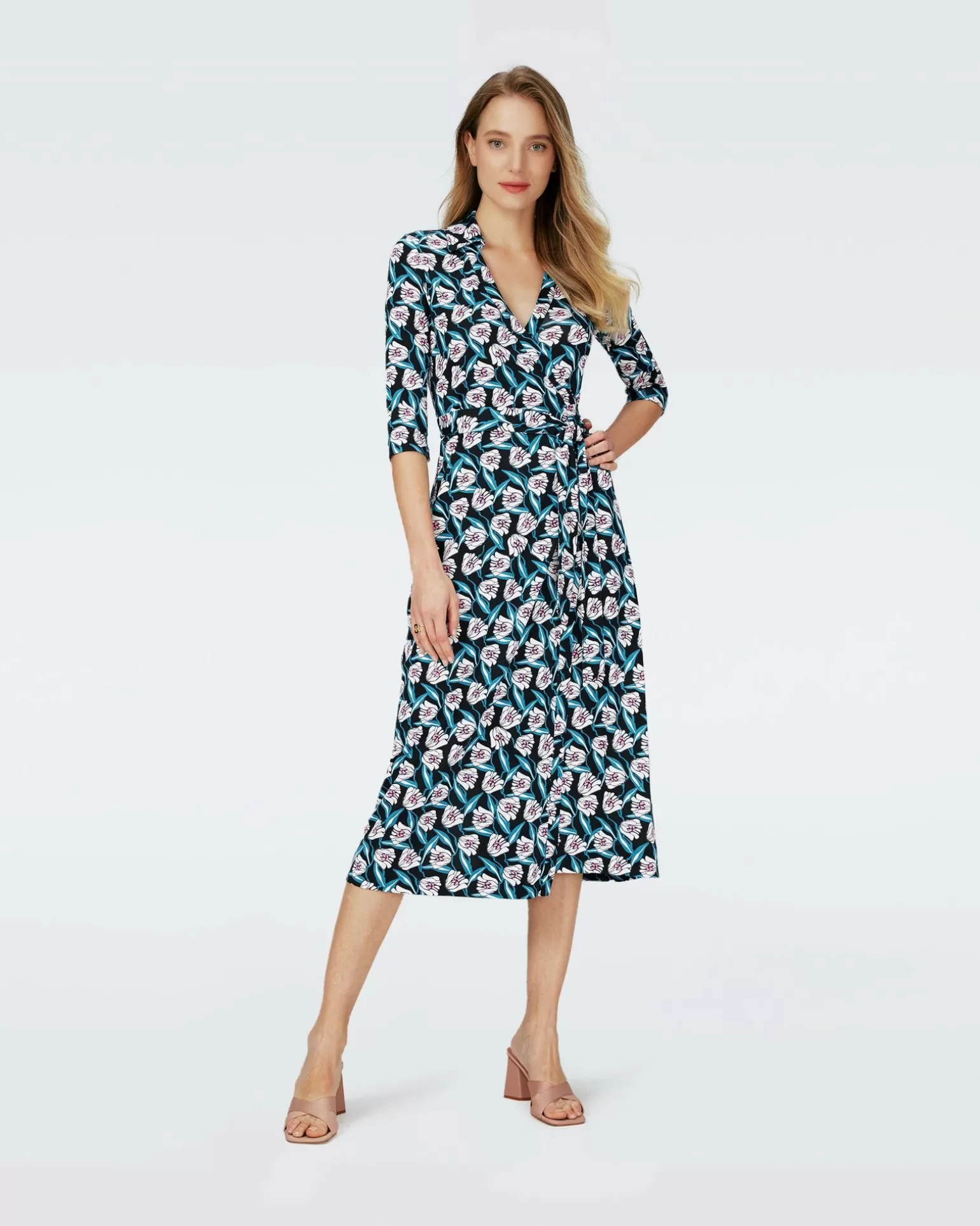 Dvf Abigail Midi Dress In Fortune Vine Ivory^Diane von Furstenberg Best
