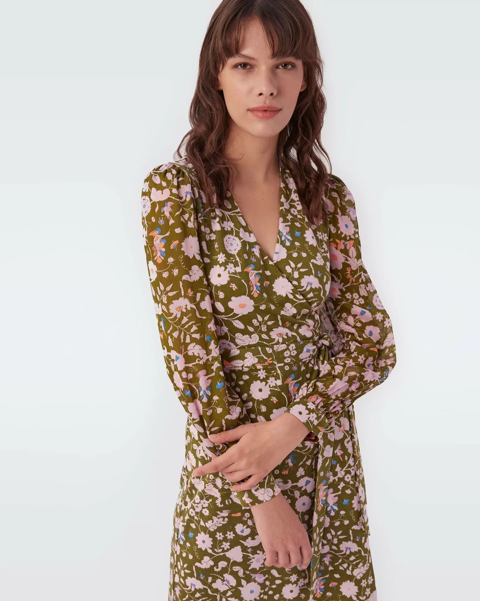 Gala Silk Jersey Mini Wrap Dress^Diane von Furstenberg Flash Sale