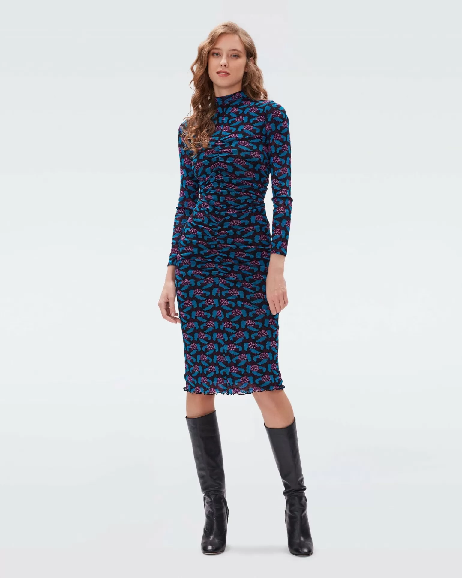 Verina Reversible Mesh Dress^Diane von Furstenberg Clearance