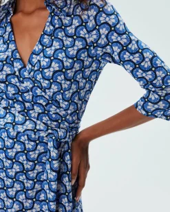 Abigail Silk Jersey Maxi Wrap Dress