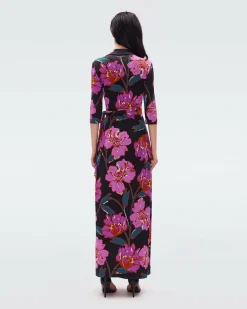 Abigail Silk Jersey Wrap Dress