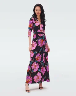 Abigail Silk Jersey Wrap Dress