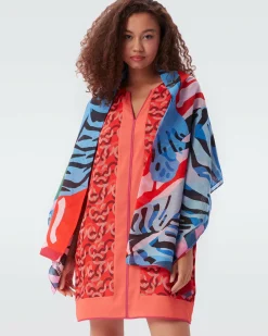 Bruce Silk Cotton Voile Scarf