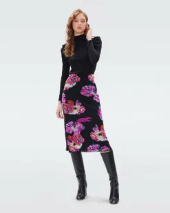 Darlene Reversible Mesh Skirt