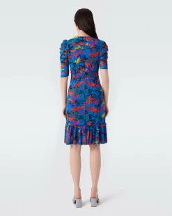 Eldoris Midi Mesh Dress