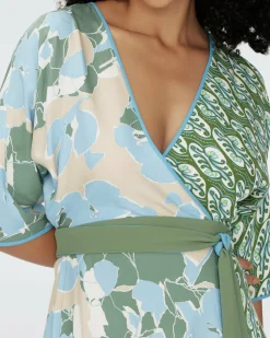 Eloise Faux Wrap Maxi Dress