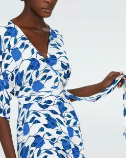 Eloise Faux Wrap Midi Dress