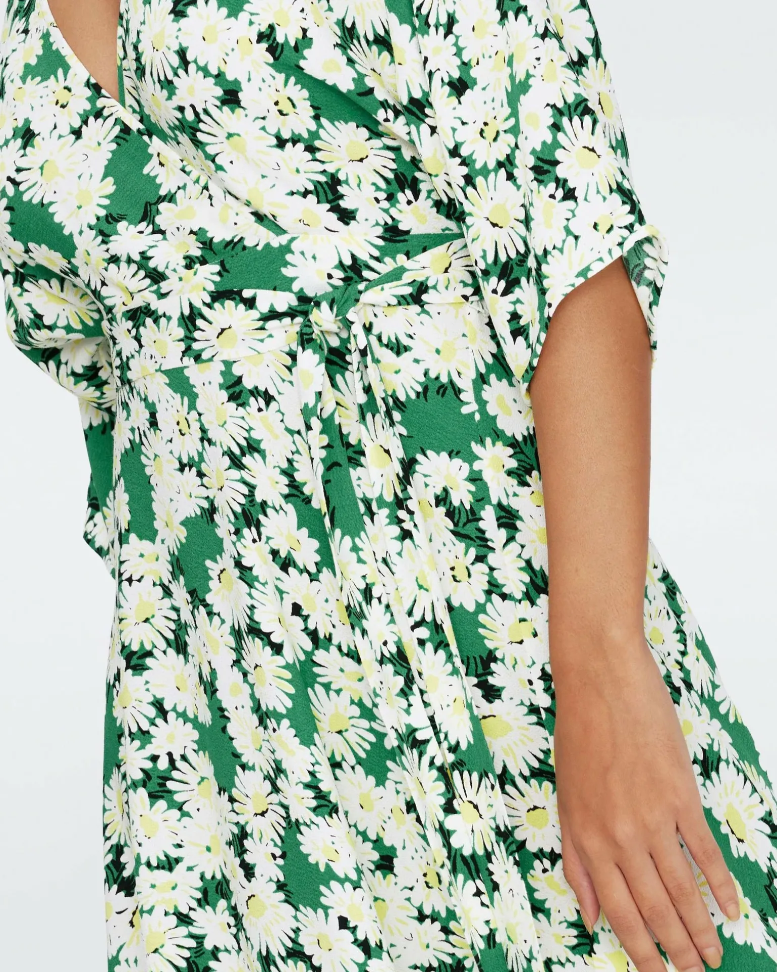 Eloise Faux Wrap Midi Dress