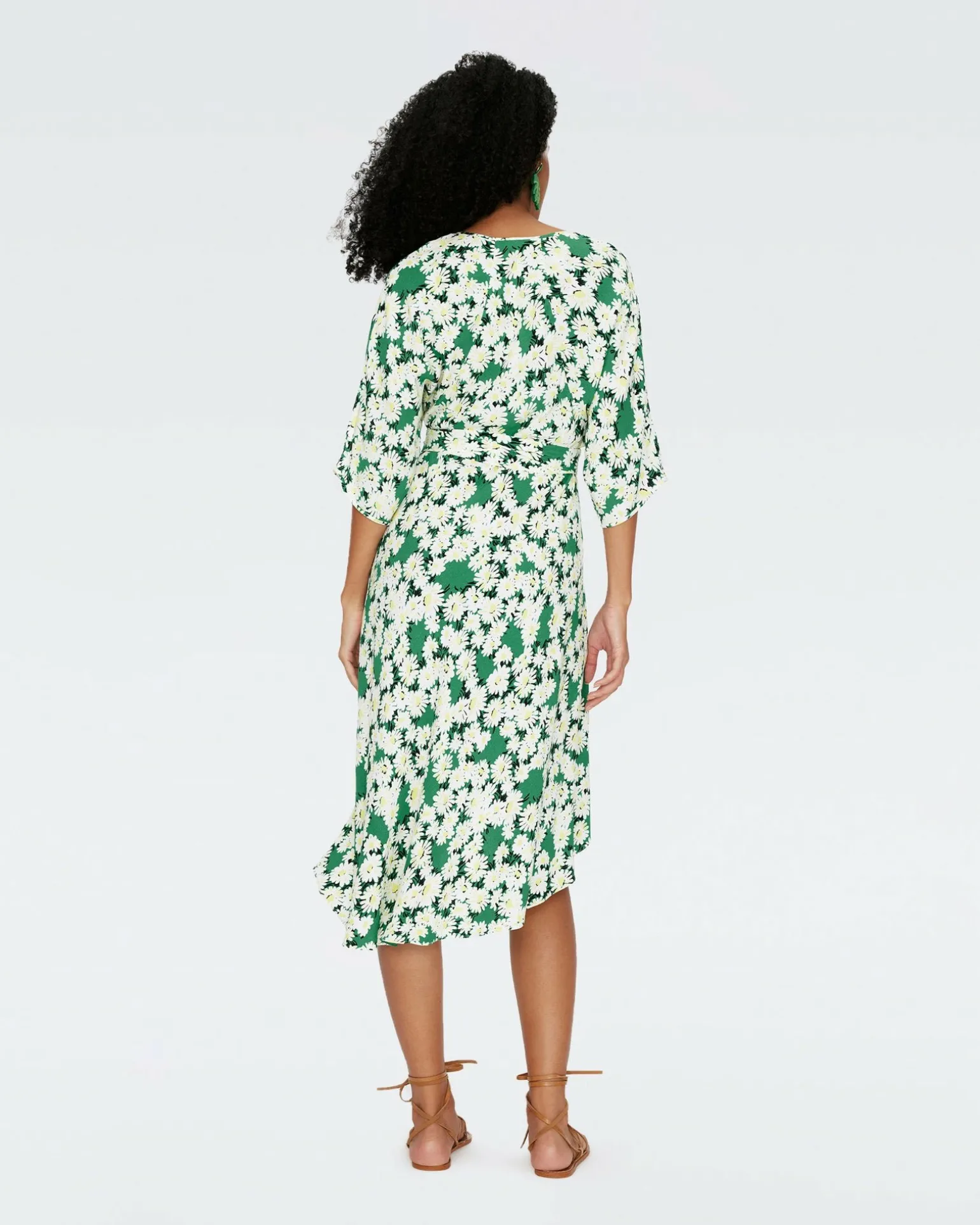 Eloise Faux Wrap Midi Dress