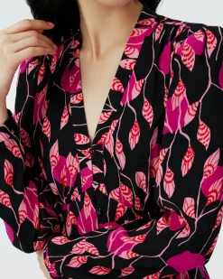 Erica Long Sleeve Midi Dress