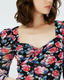 Erik Long Sleeve Mesh Bodysuit