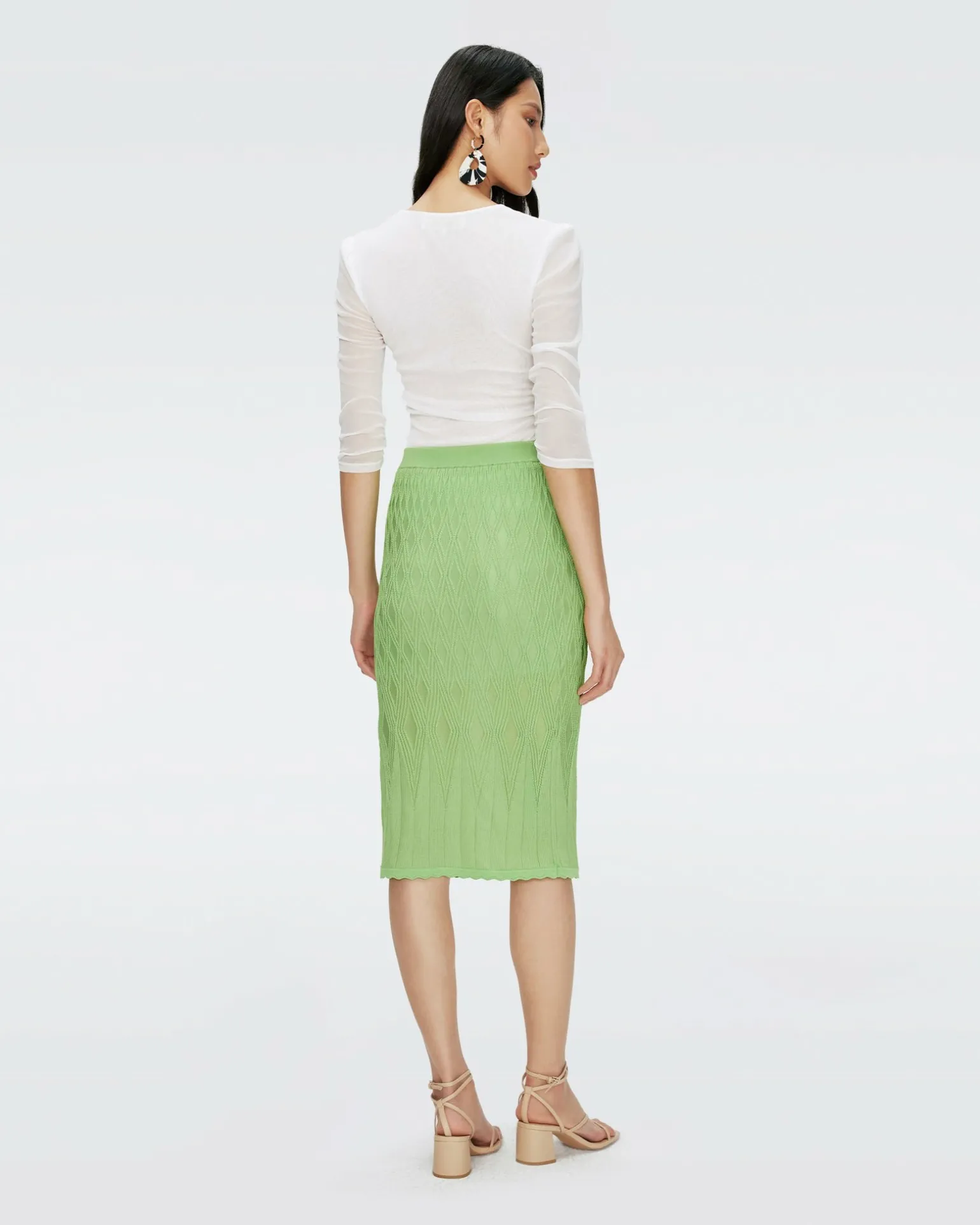 Gisele Knit Jacquard Skirt