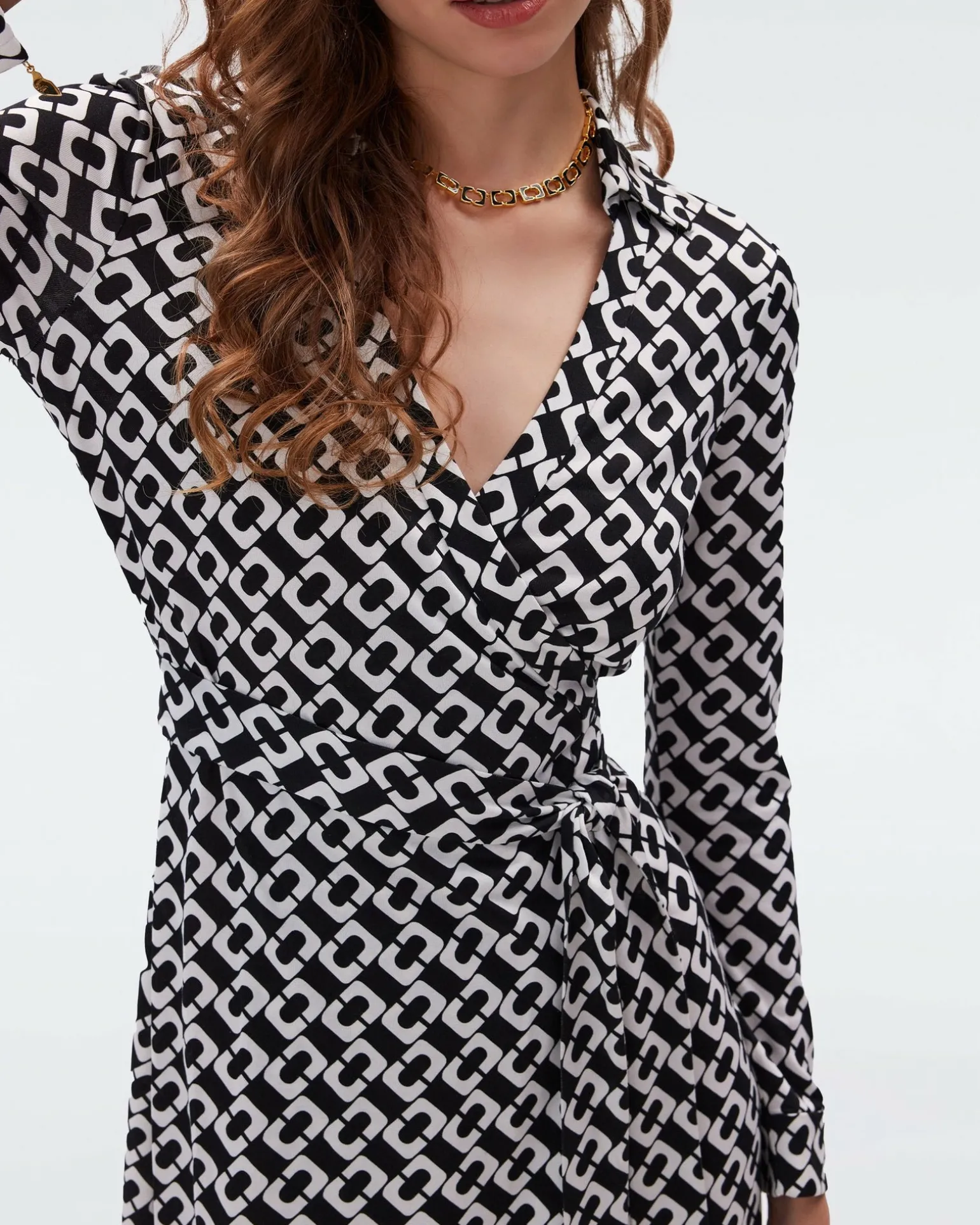 Jeanne Silk Jersey Wrap Dress