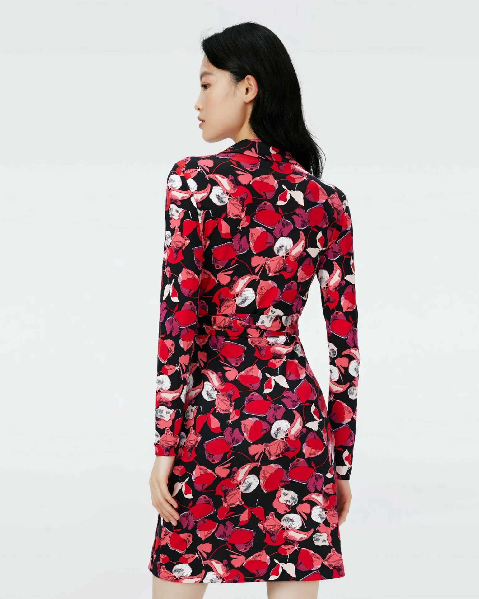 Jeanne Silk Jersey Wrap Dress