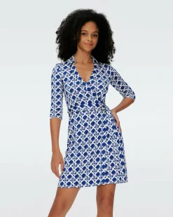 Jeanne Silk Jersey Wrap Dress