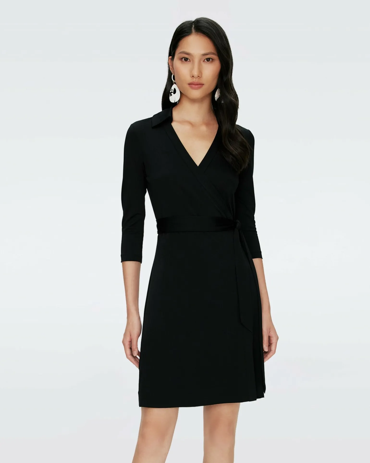 Jeanne Silk Jersey Wrap Dress