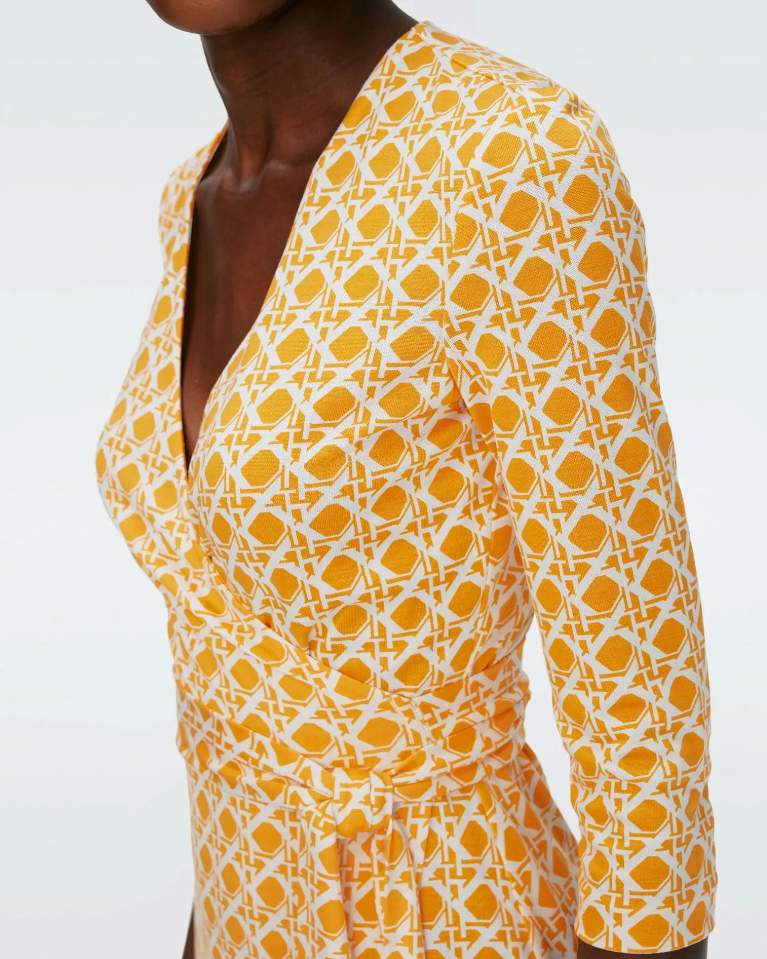 Julian Silk Jersey Wrap Dress