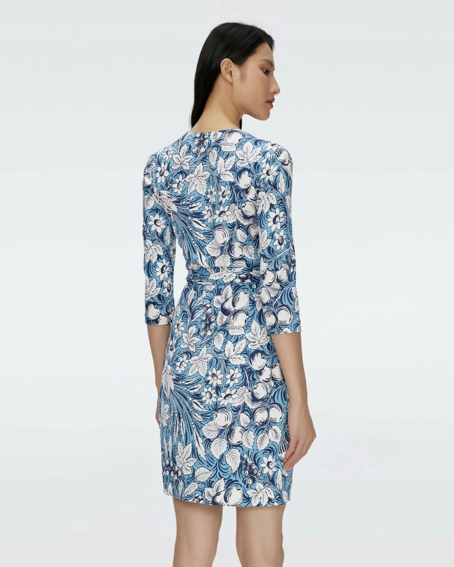 Julian Silk Jersey Wrap Dress