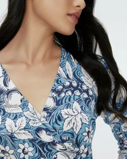 Julian Silk Jersey Wrap Dress