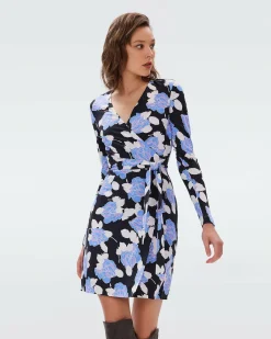 Julian Silk Jersey Wrap Dress