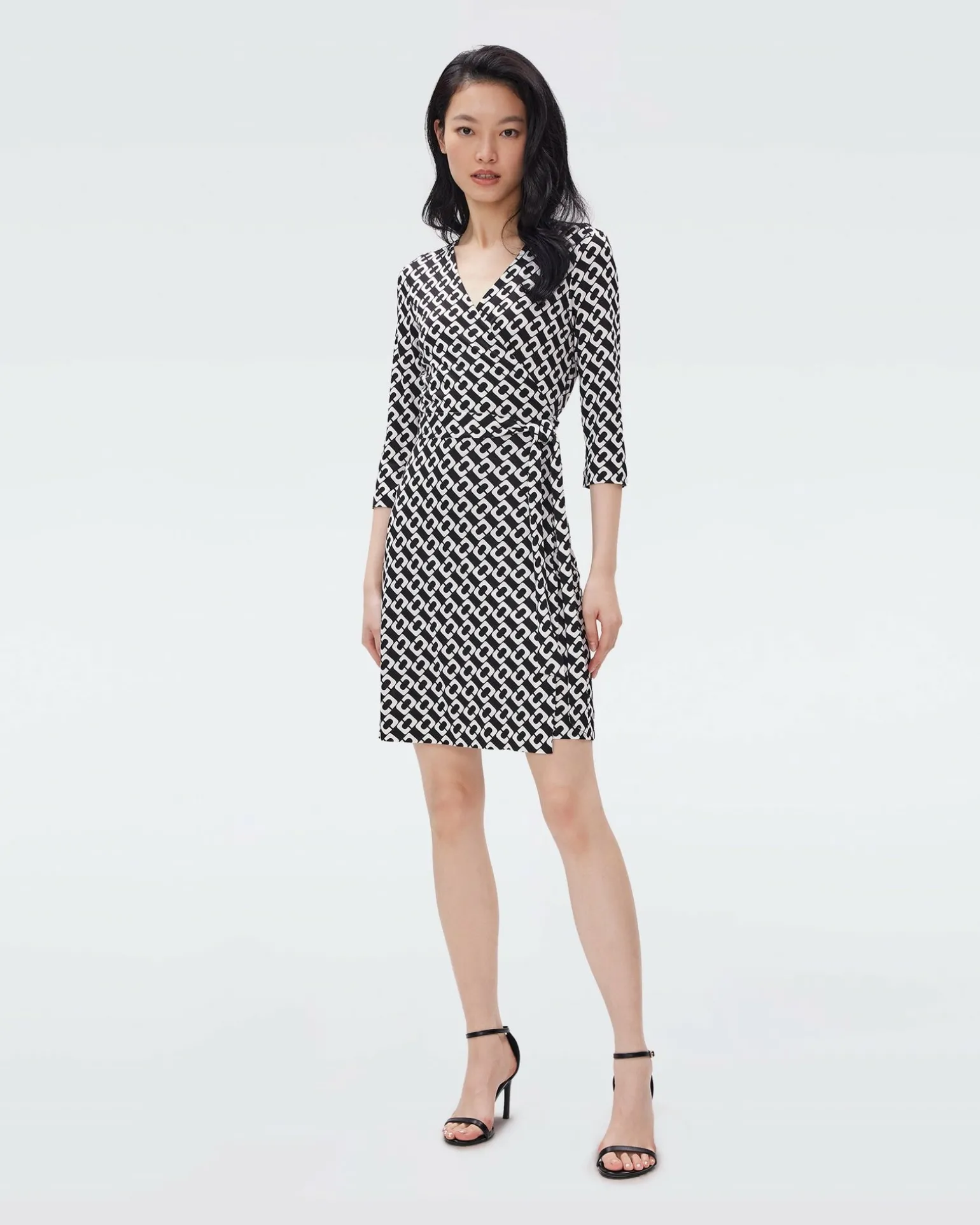 Julian Silk Jersey Wrap Dress