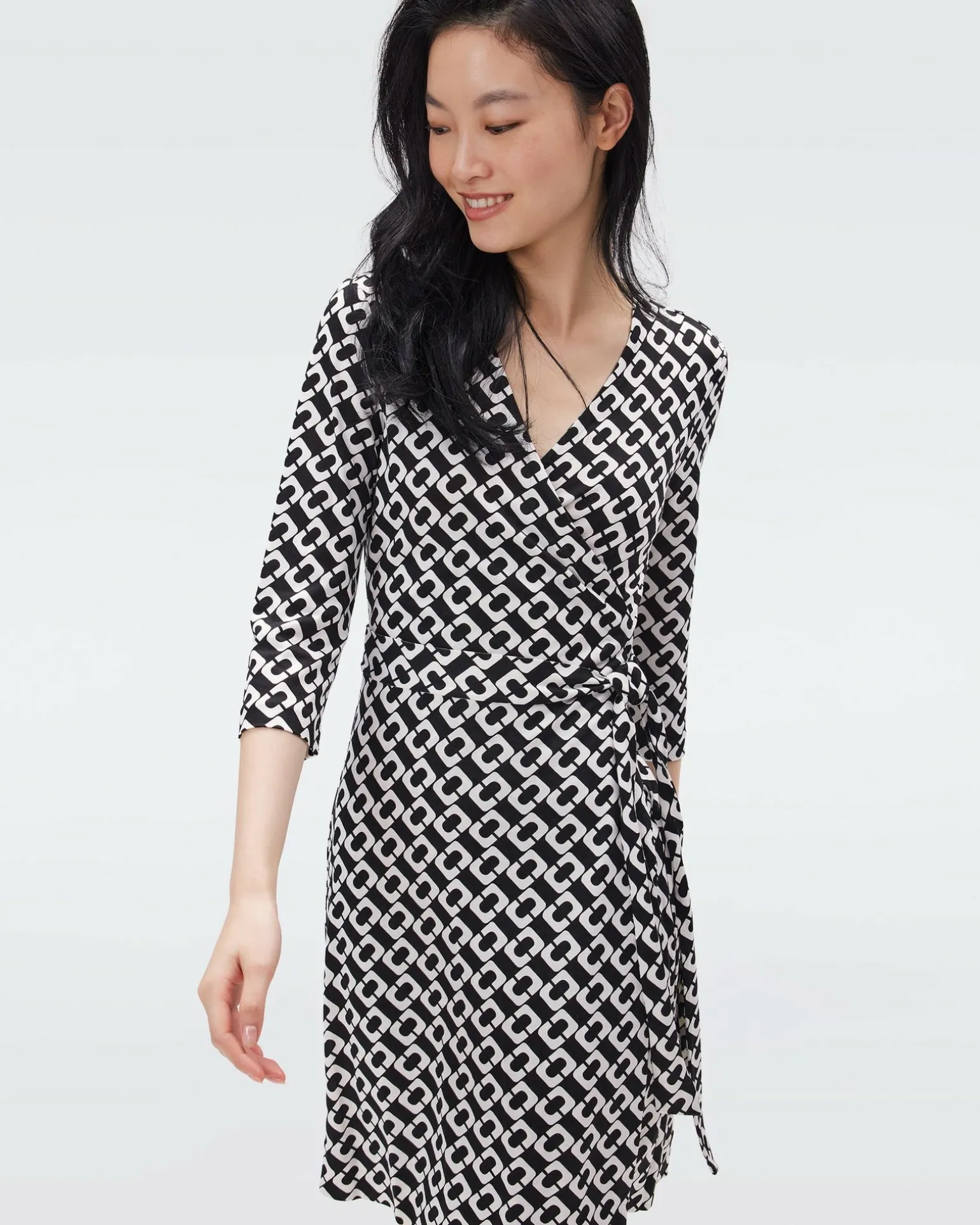 Julian Silk Jersey Wrap Dress