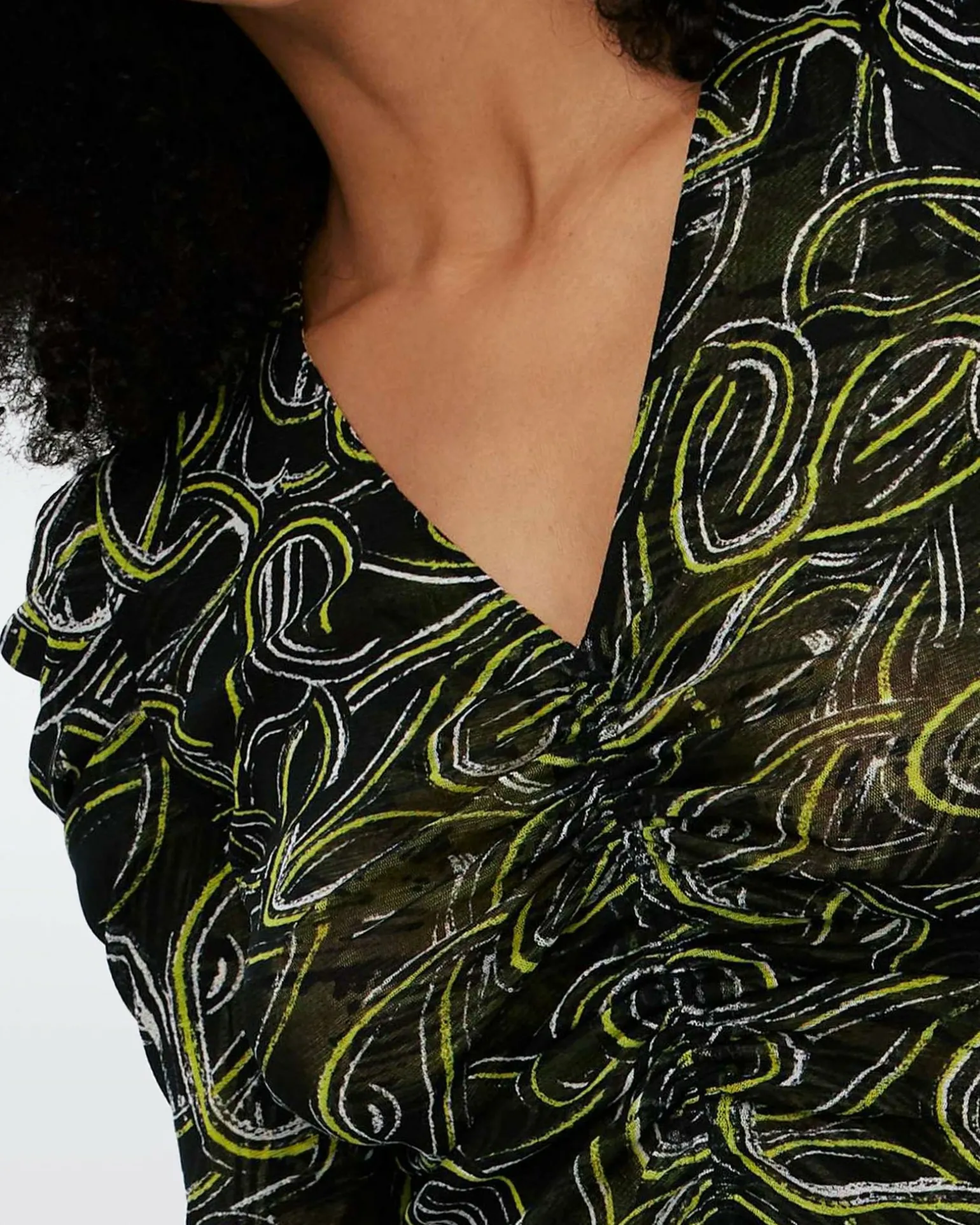 Melisse Reversible Mesh Top