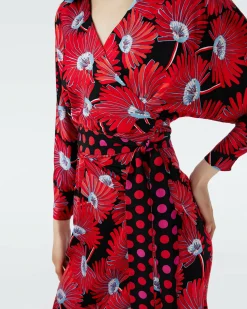 Mikah Faux Wrap Dress