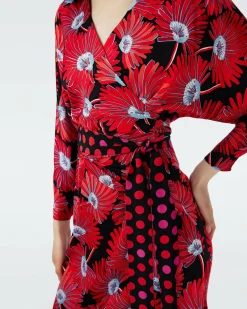 Mikah Faux Wrap Dress