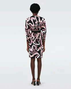 Mikah Faux Wrap Dress