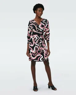 Mikah Faux Wrap Dress