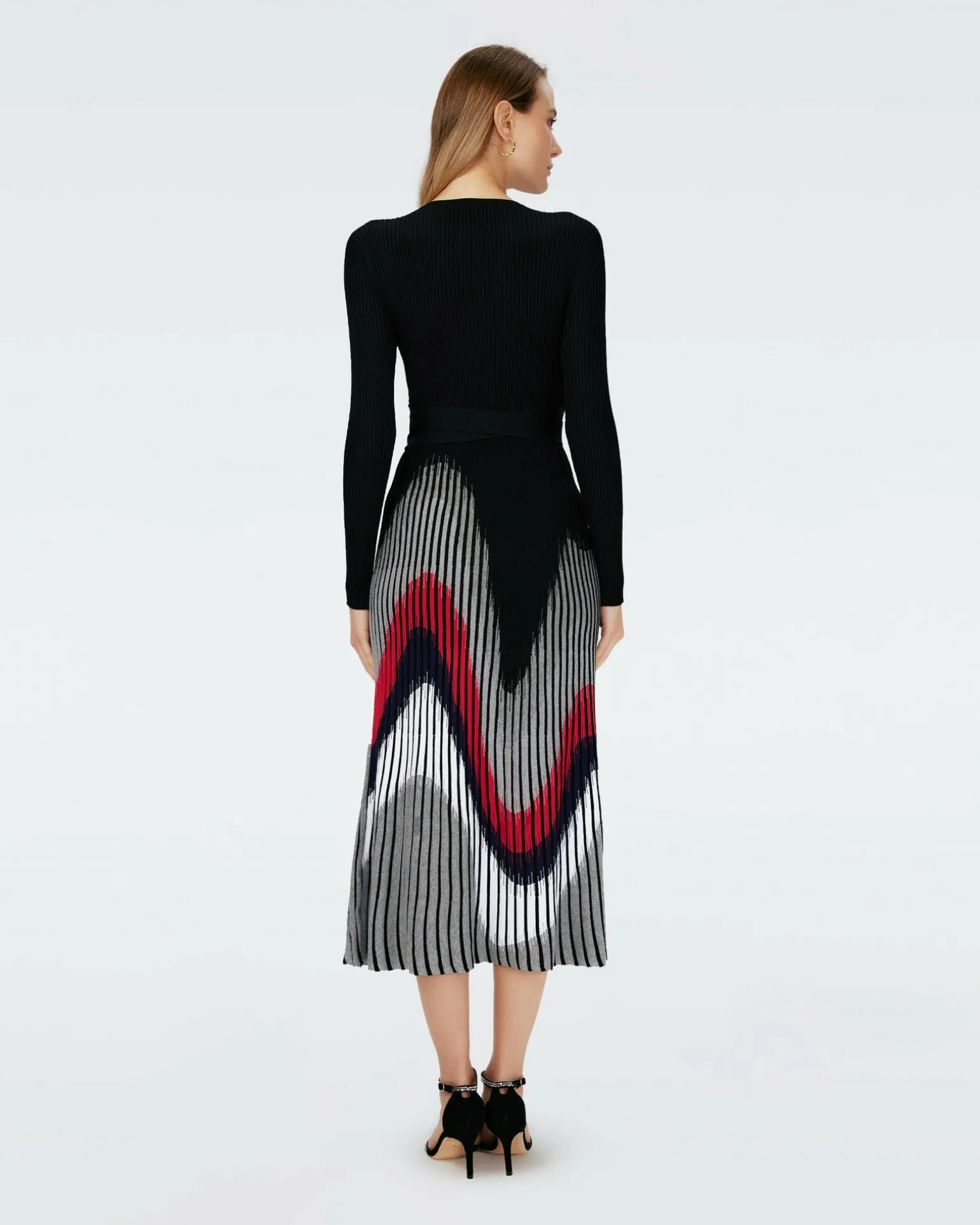 Reiko Faux Wrap Dress