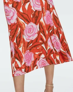 Zetna Faux Wrap Dress